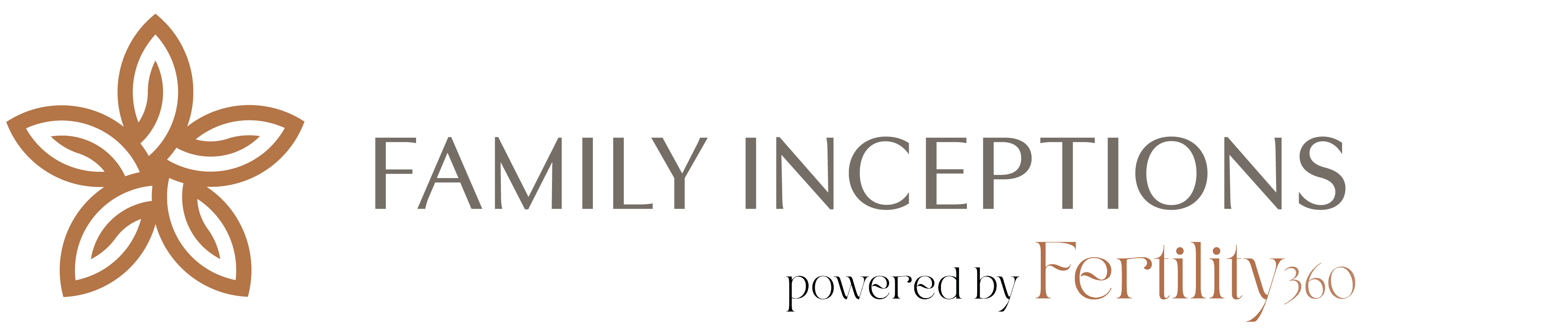 Family Inceptions Powered by Fertility360 logo