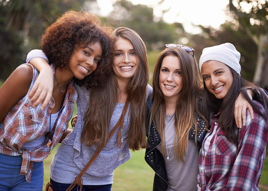 egg donors - group of young women